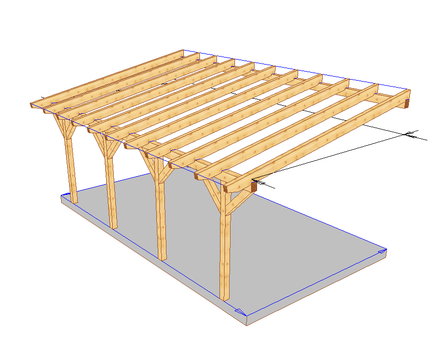 Carport Überdachung Viskon Planung